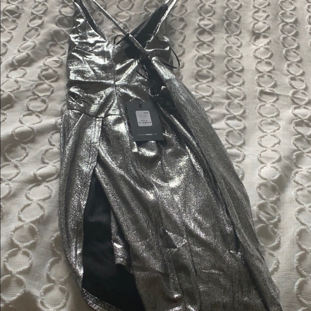 Metallic mini dress - Picture 2 of 3